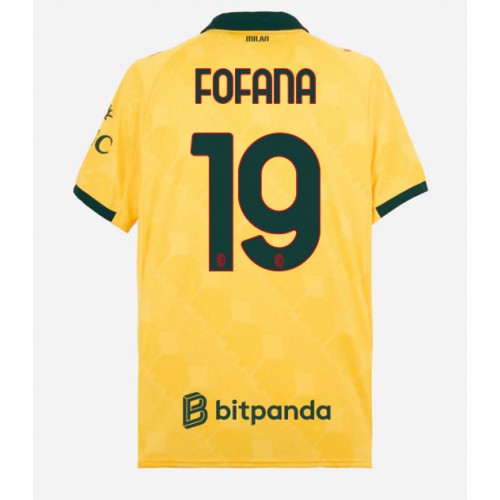 AC Milan Youssouf Fofana #19 Replica Third Stadium Shirt 2025-26 Short Sleeve AC Milan Youssouf Fofana #19 Replica Third Stadium Shirt 2025-26 Short Sleeve